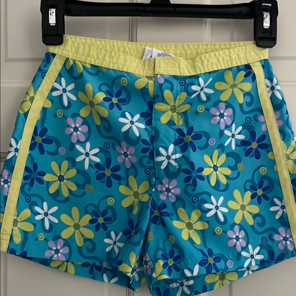 Floral Patterned Swim Shorts